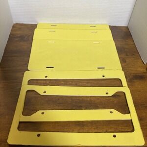 Sublimation Blanks Lot License Plates Door Hangers Ornaments Keychains Mixed Set